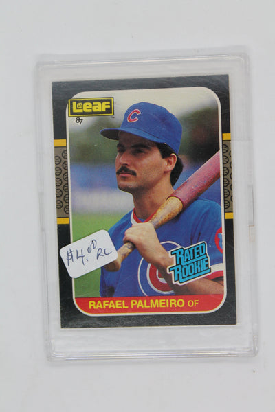 Rafael Palmeiro  1987 Leaf Canadian Rookie Card