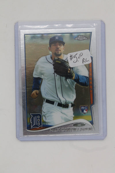 Nick Castellanos Topps Chrome Rookie Card