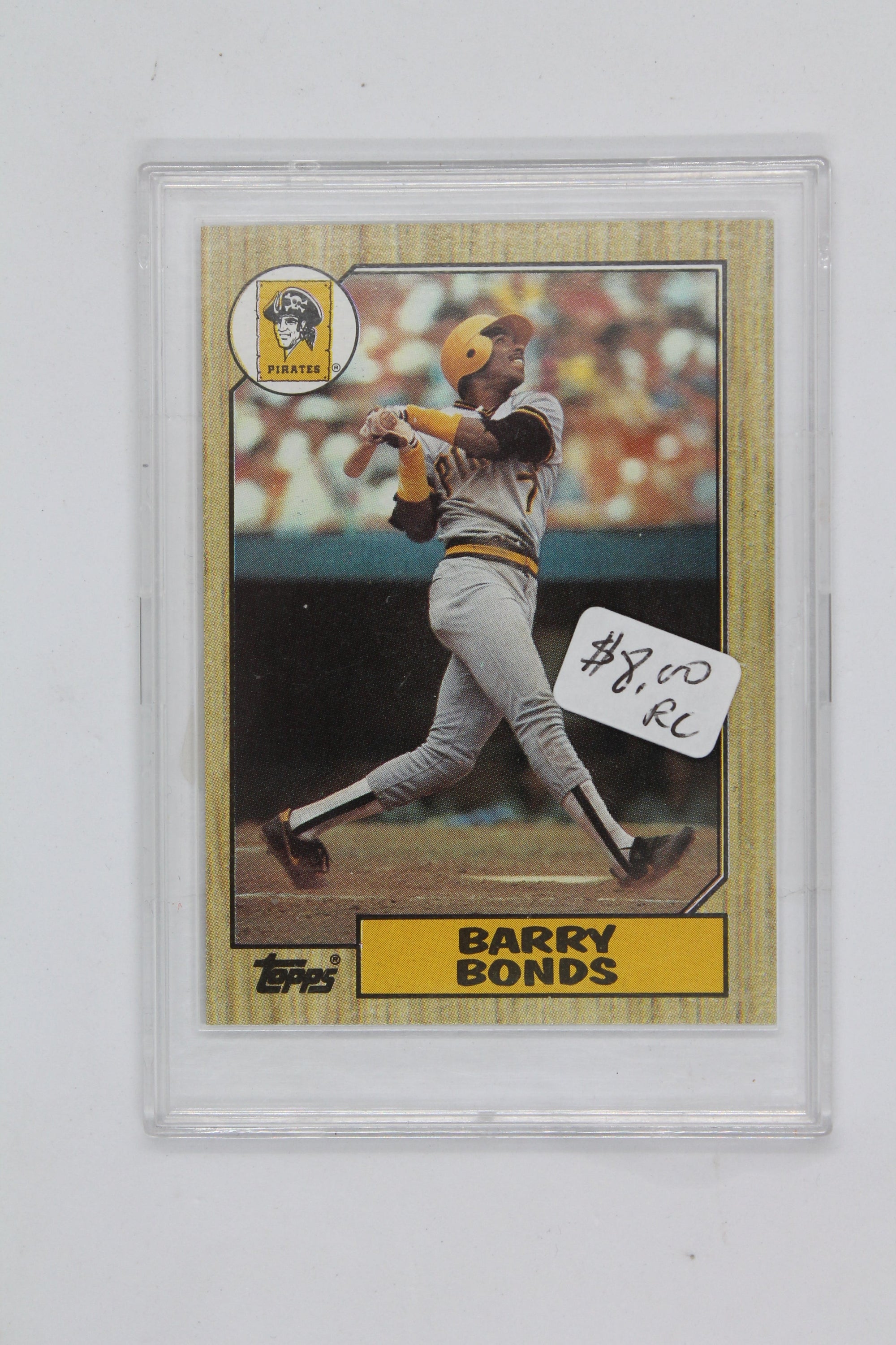 Barry Bonds Topps Rookie Card