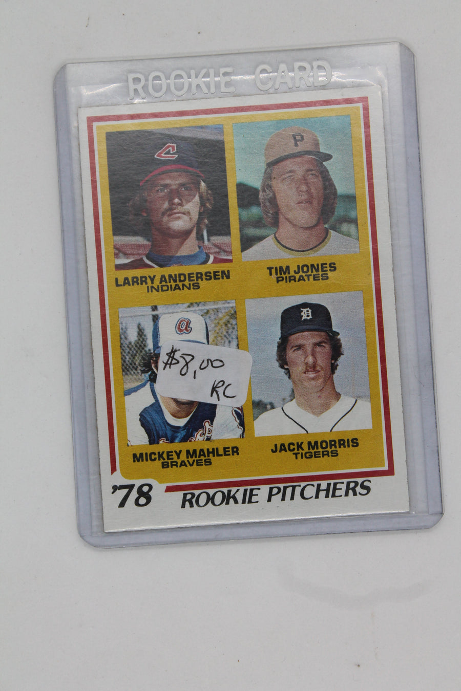 Jack Morris Topps Rookie Card