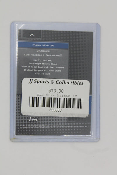 Russell Martin 2005 Bowman's Best Rookie Card