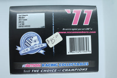 Carl Edwards #99 Aflac 2011 Fusion Arc Ice 1:24 Diecast - 1 of 300