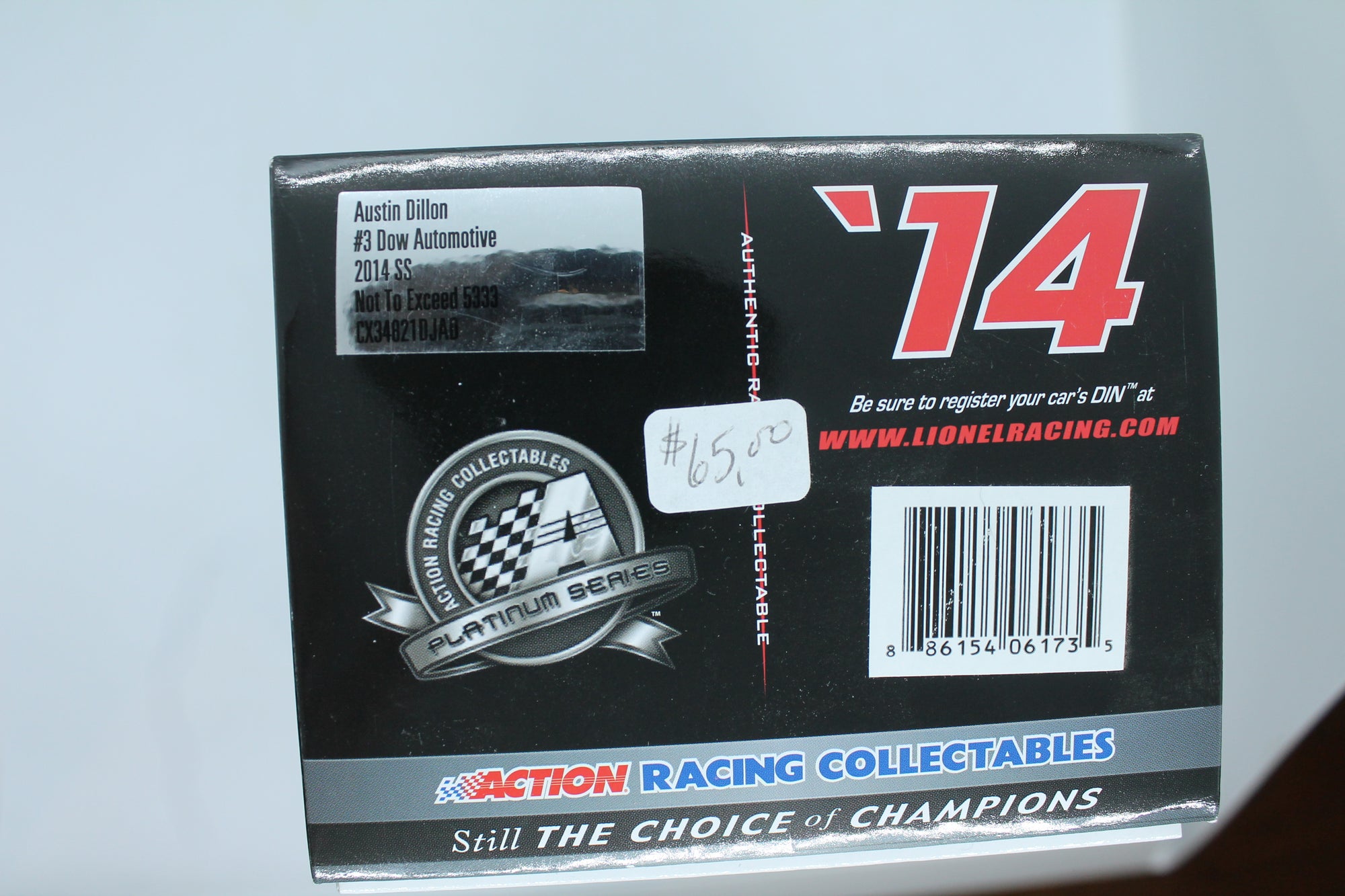 Austin Dillon #3 Dow Automotive 2014 SS 1:24 Diecast - 1 of 5333