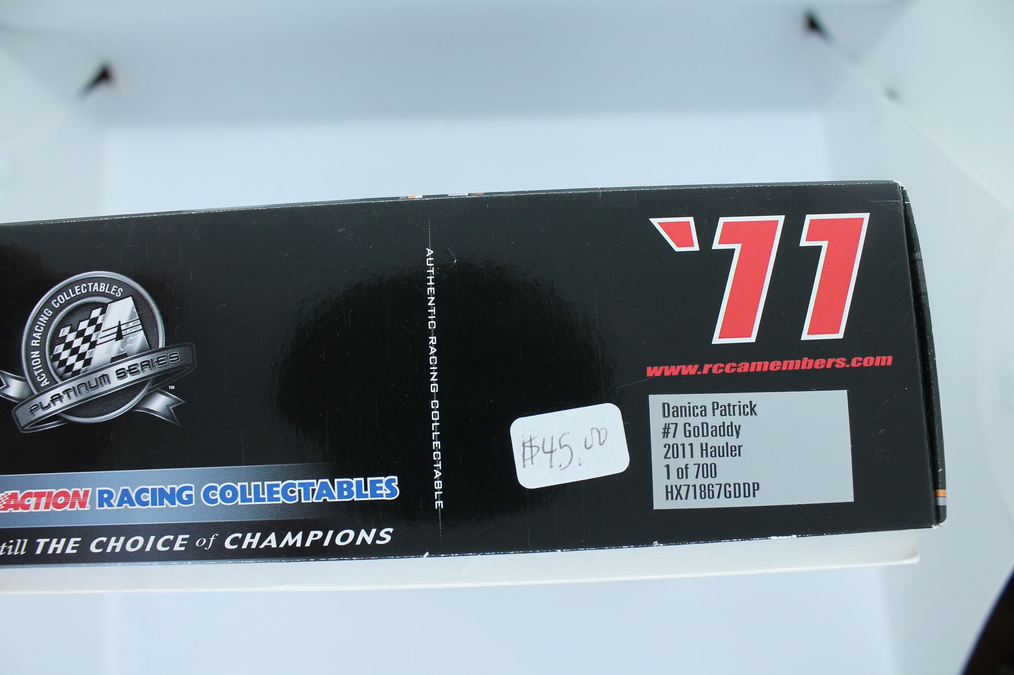 Danica Patrick #7 GoDaddy 2011 Hauler 1 of 700 1/64 Diecast