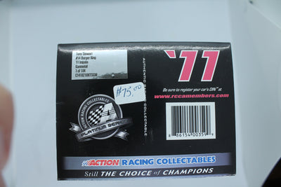 Tony Stewart #14 Burger King 2011 Impala Gunmetal 1:24 Diecast 1 of 104