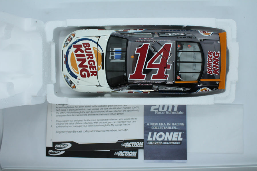 Tony Stewart #14 Burger King 2011 Impala Gunmetal 1:24 Diecast 1 of 104