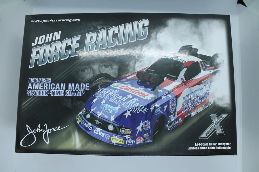John Force American Made 16X Champion 2014 Mustang Funny Car 1:24 Diecast