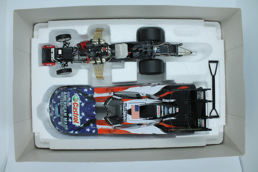 John Force American Made 16X Champion 2014 Mustang Funny Car 1:24 Diecast