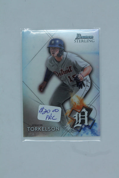 Spencer Torkelson 2021 Bowman Sterling - #BSP-19 Prospects - PRC