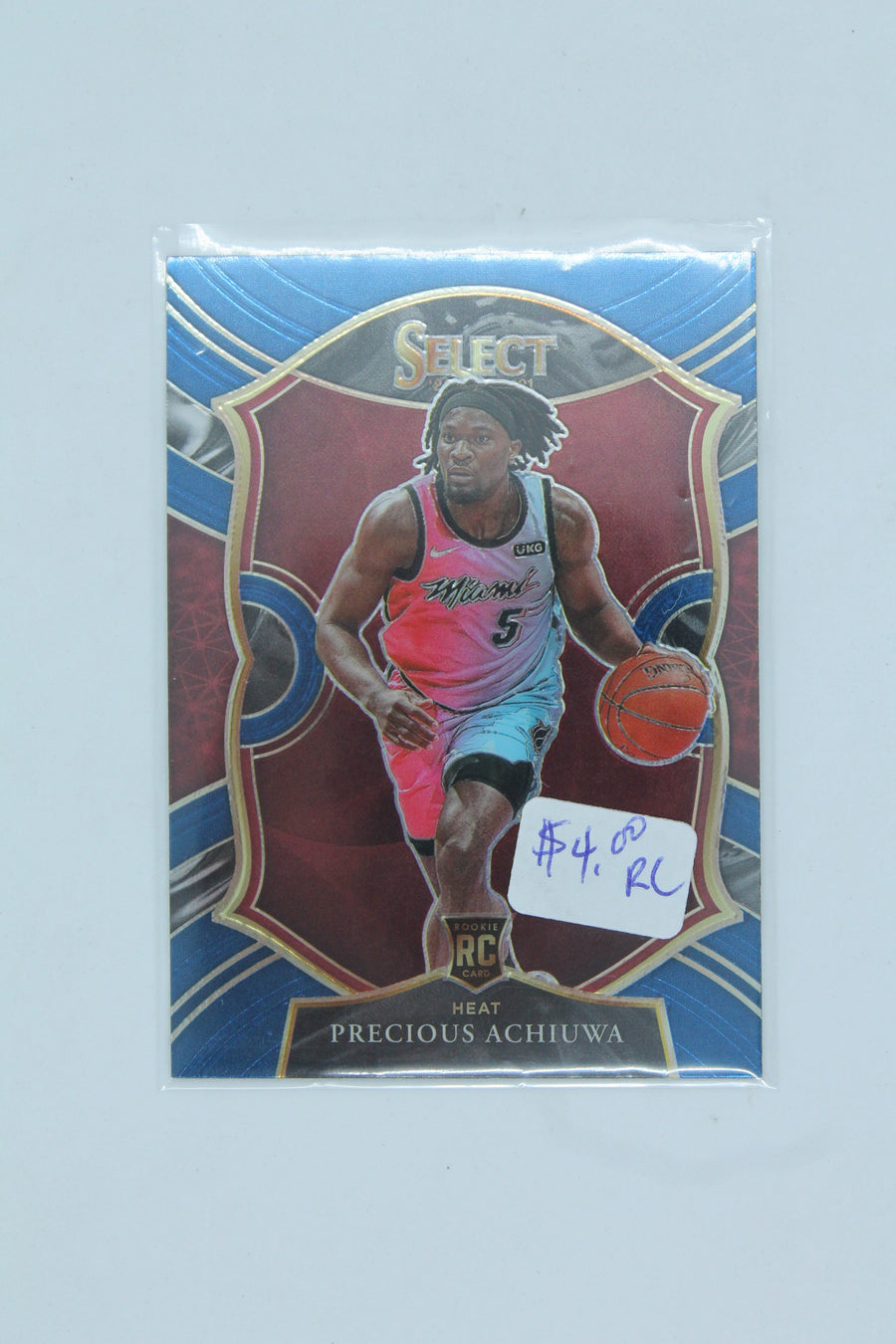 Precious Achiuwa 2020-21 Panini Select Blue Rookie Card