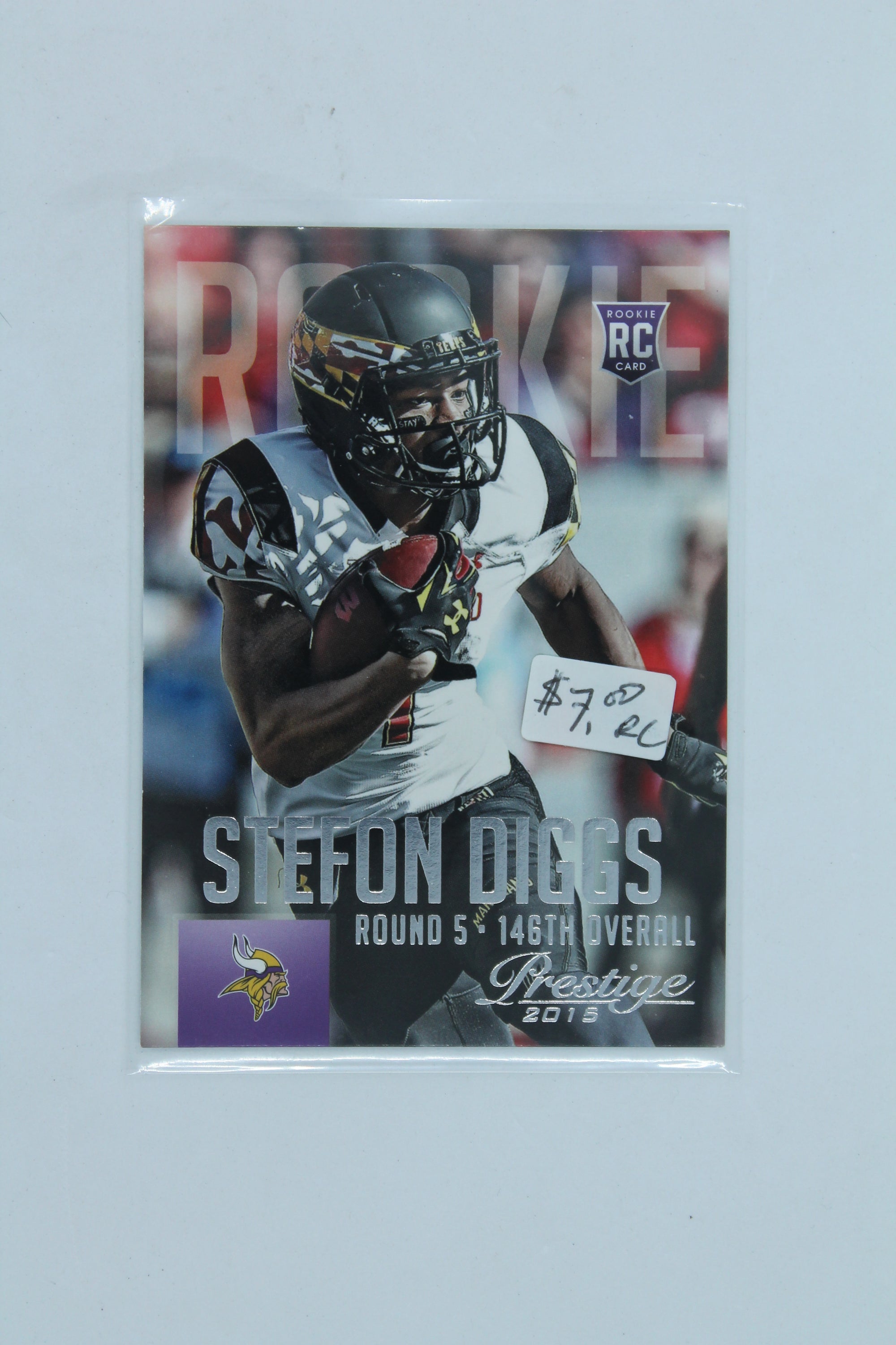 NFL Stefon Diggs Topps Panini Prestige Rookie Card