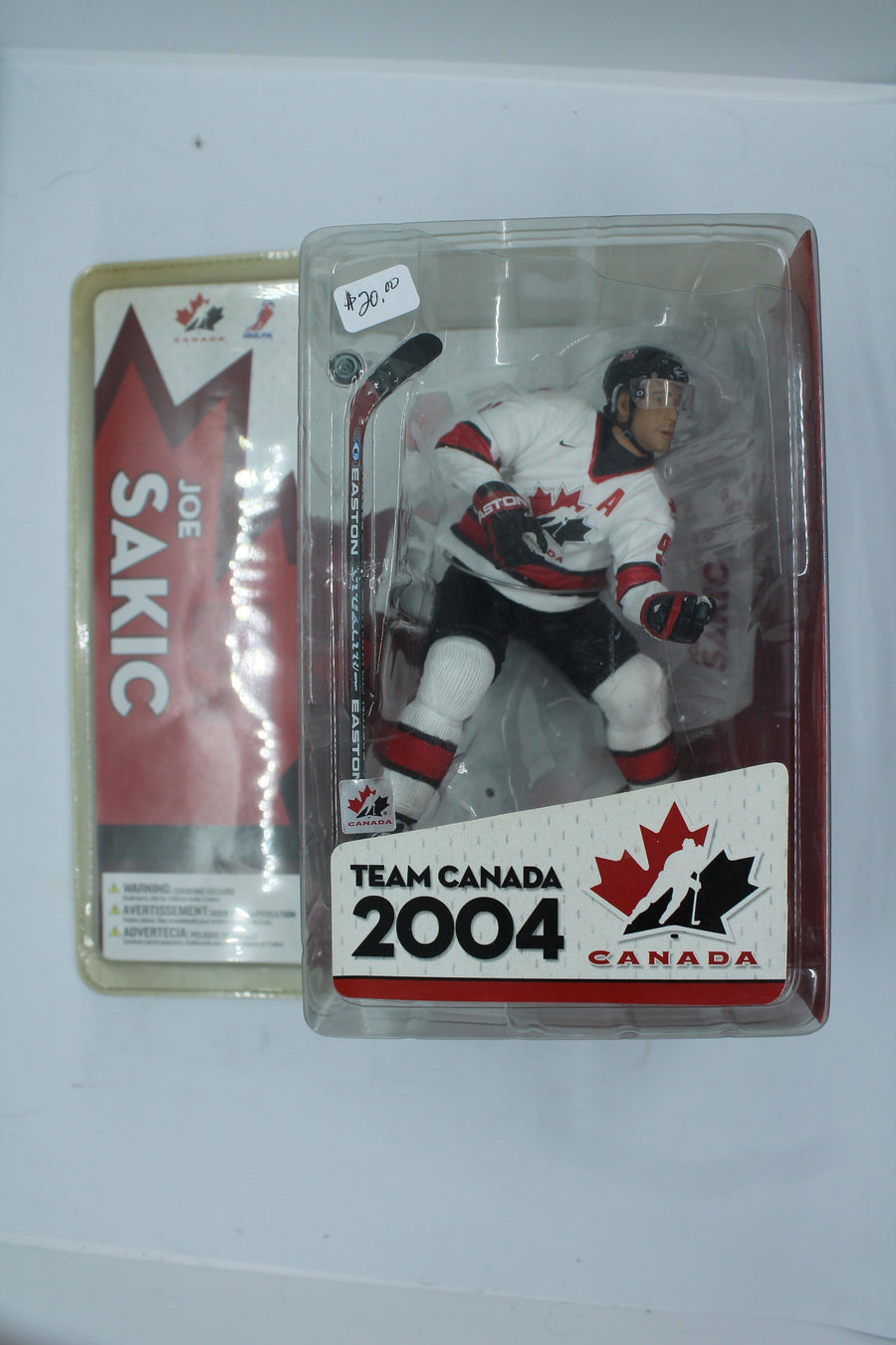 McFarlane Team Canada 2004 Joe Sakic 6" Action Figure 2005 (Sale)