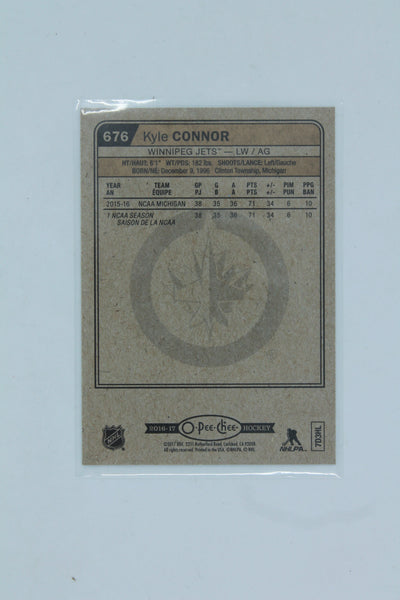 Kyle Connor 2016-17 O-Pee-Chee Update - Marquee Rookies - Rookie Card