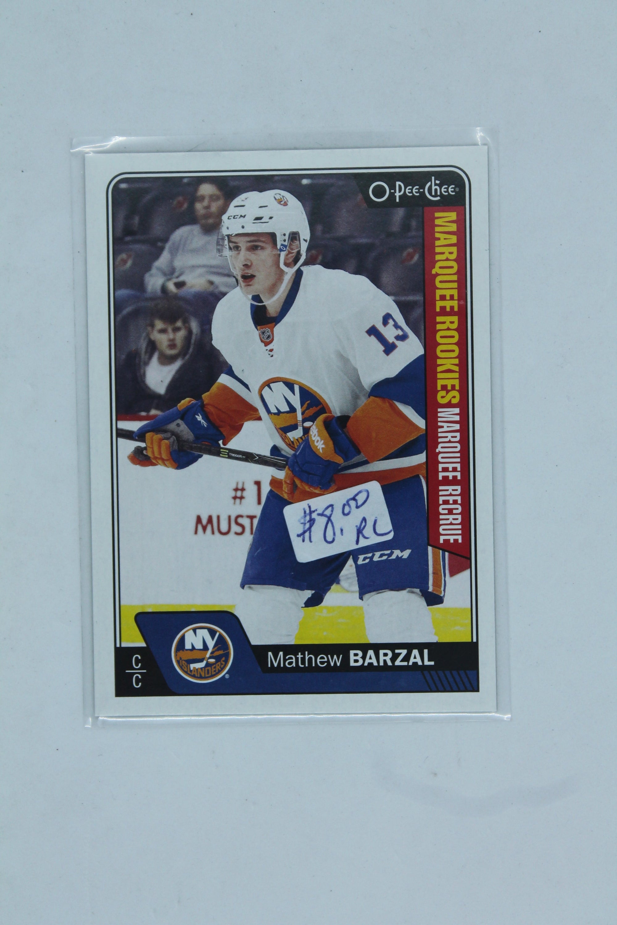 Mathew Barzal 2016-17 Upper Deck - O-Pee-Chee Update - Marquee Rookies - Rookie Card