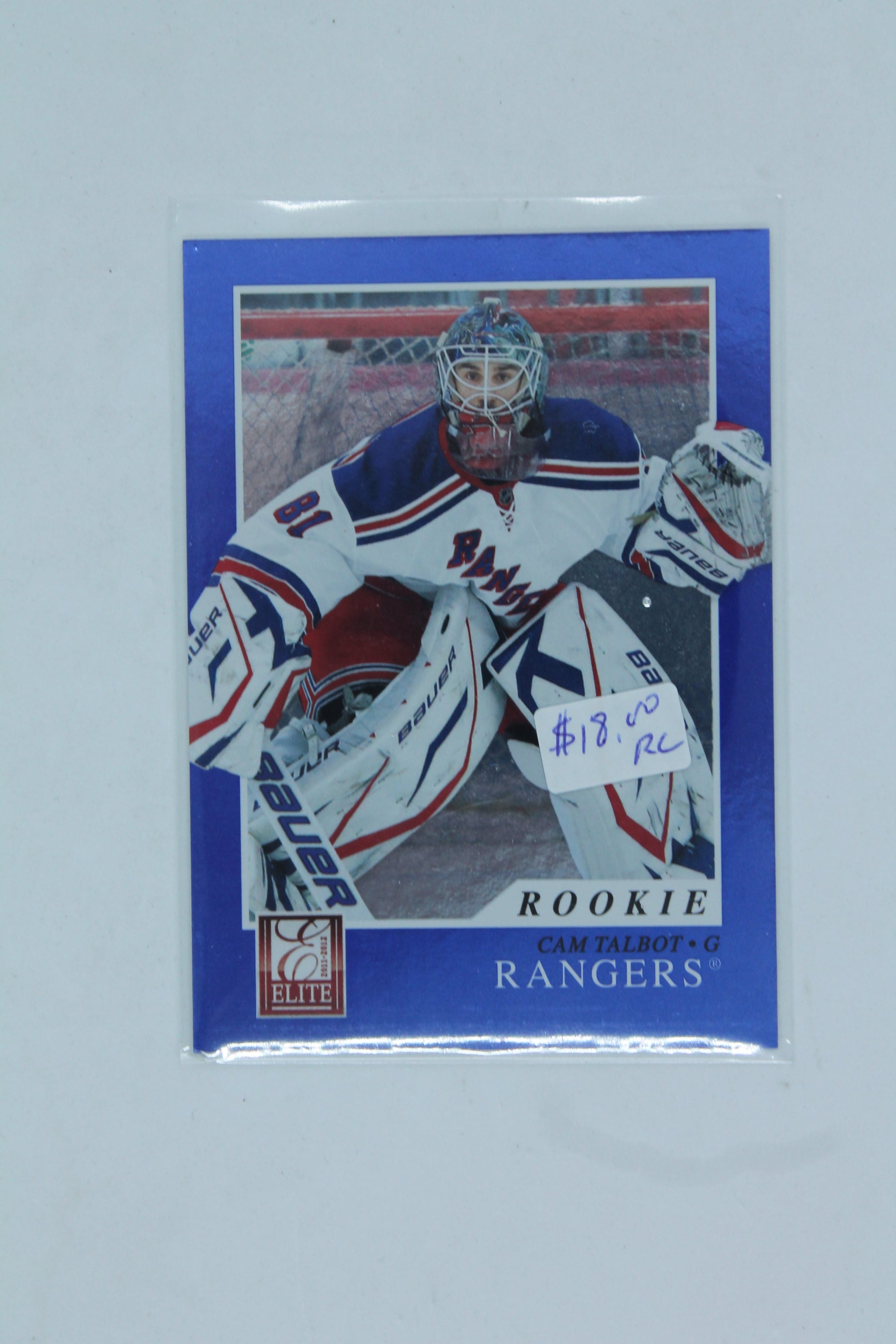 Cam Talbot 2011-12 Panini Elite Rookie Card  #982/999