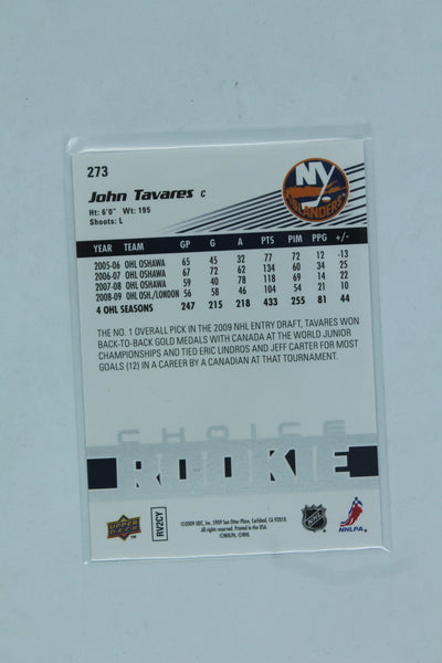 John Tavares  2009-10 Upper Deck Collector's Choice - Choice Reserve Rookie Card