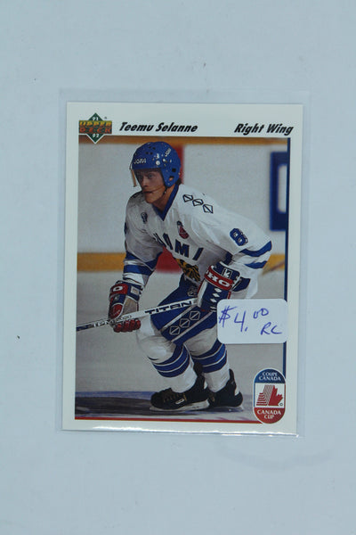 Teemu Selanne 1991-92 Upper Deck Rookie Card