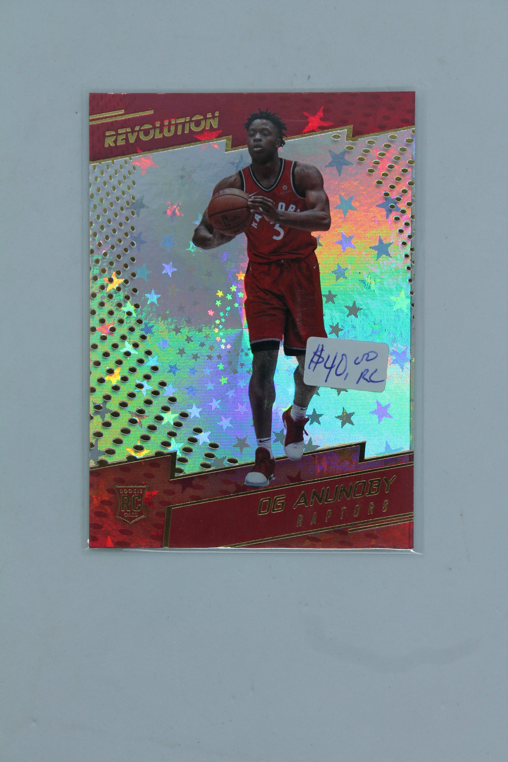 OG Anunoby 2017-18 Panini Revolution - Astro Rookie Card