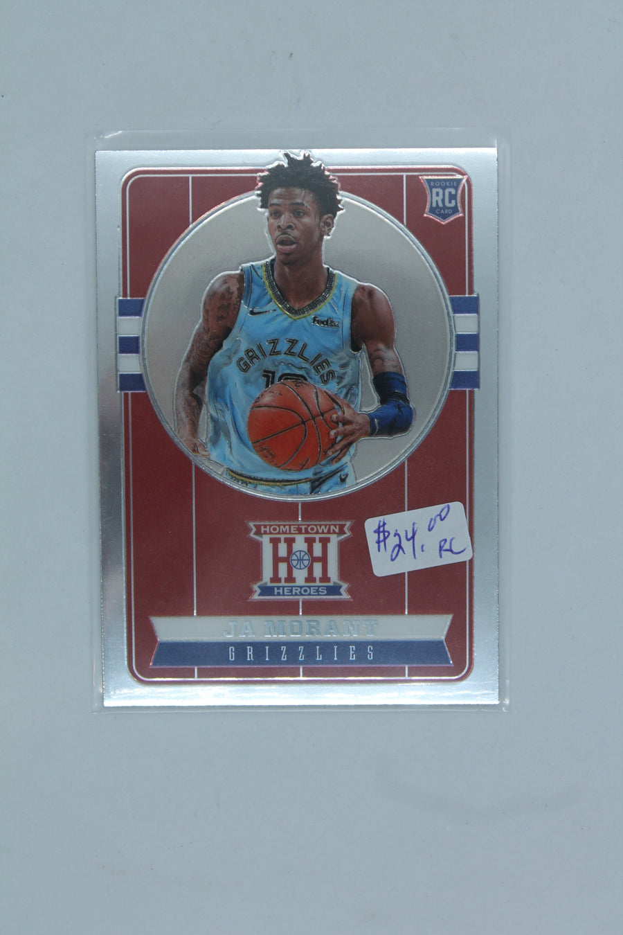 Ja Morant 2019-20 Panini Chronicles - Hometown Heroes Optic Rookie Card