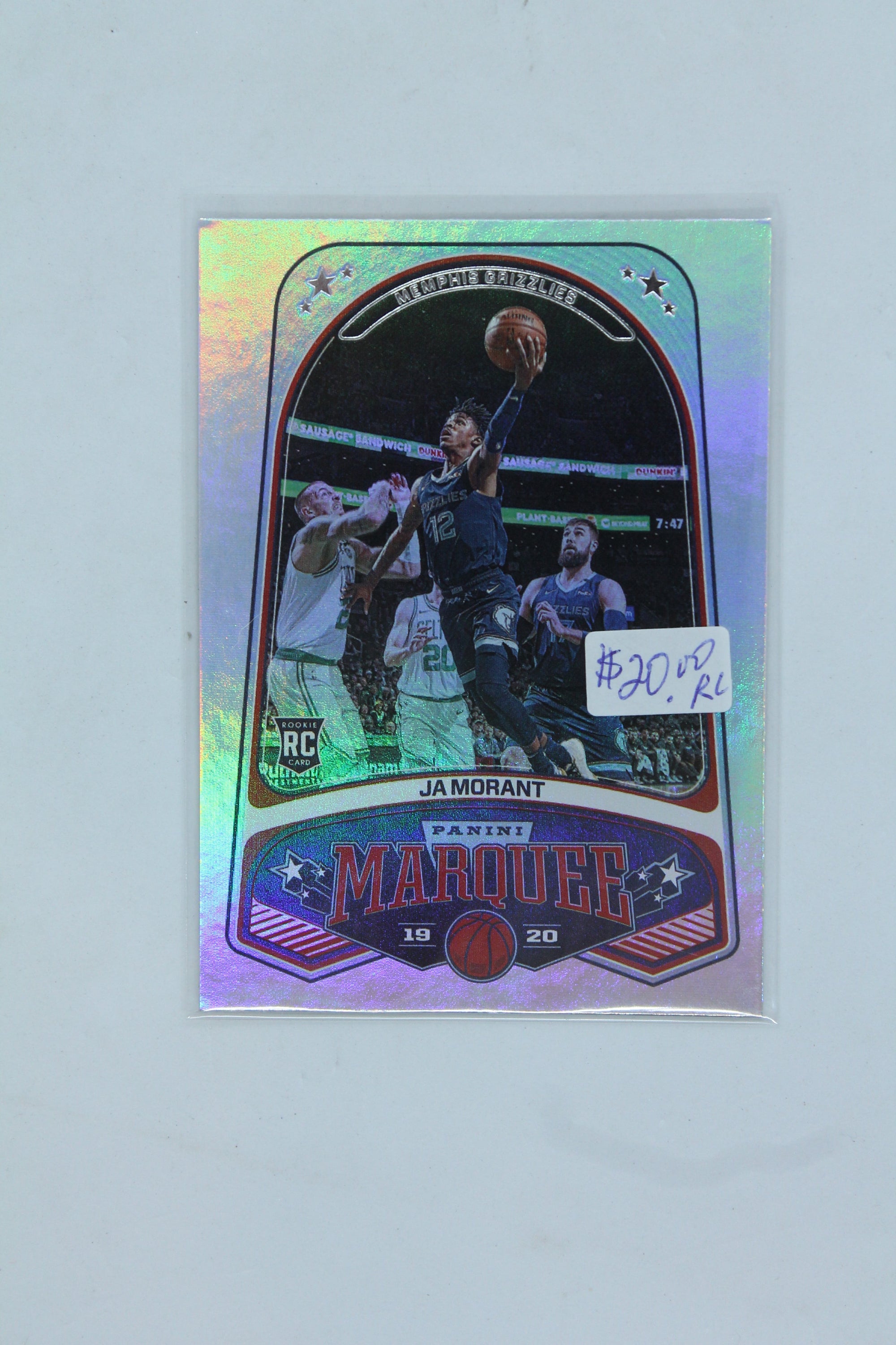 Ja Morant 2019-20 Panini Chronicles Marquee Rookie Card