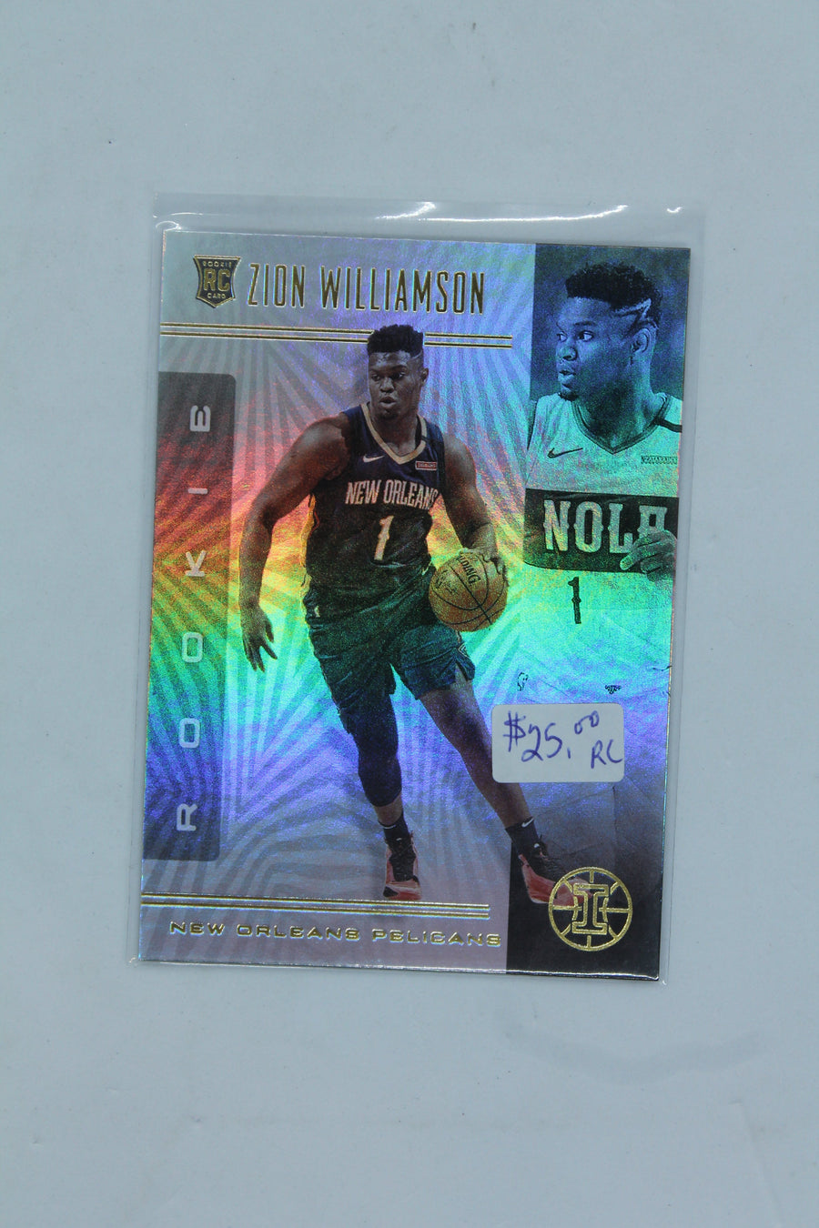 Zion Williamson 2019-20 Panini Illusions Rookie Card