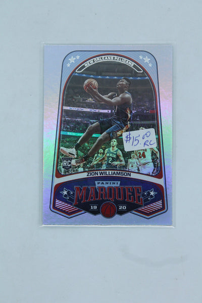 Zion Williamson 2019-20 Panini Chronicles - Marquee Rookie Card