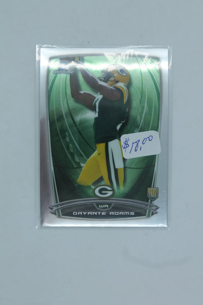Davante Adams 2014 Bowman Chrome Rookie Card