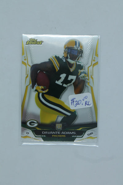 Davante Adams 2014 Topps Finest Rookie Card
