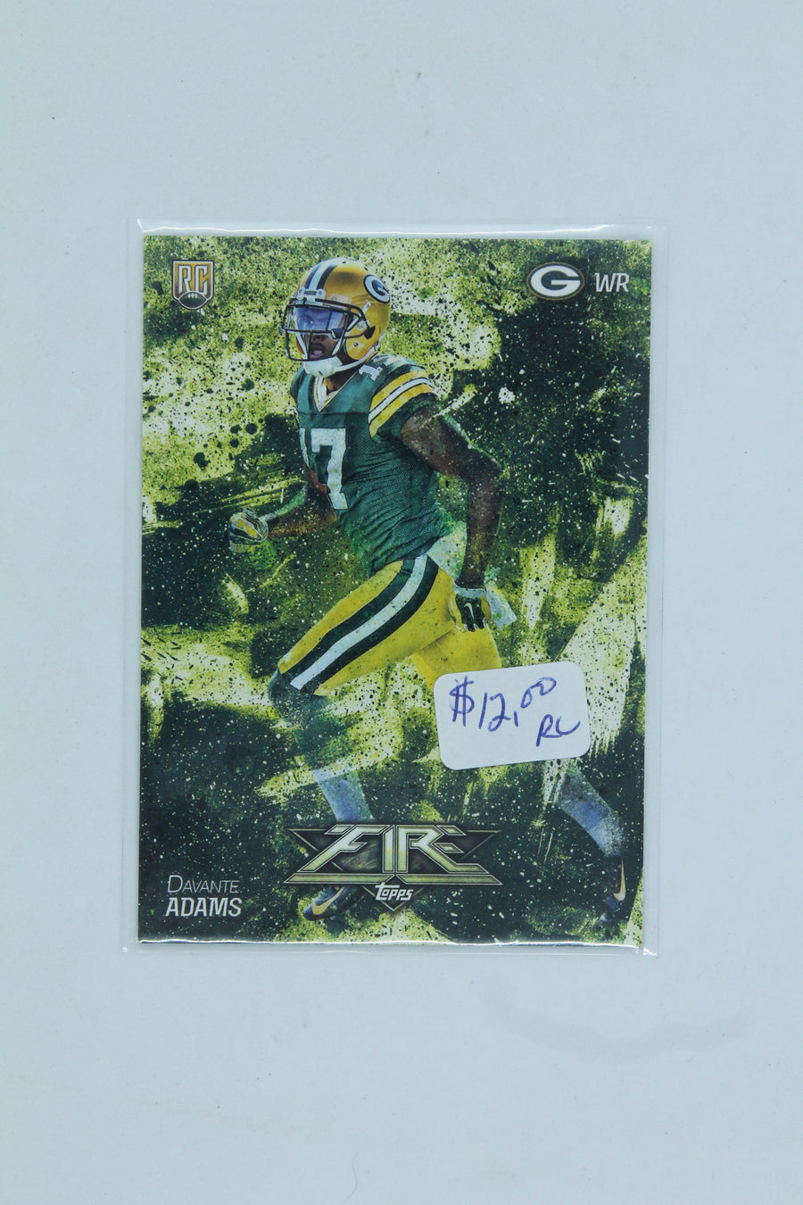 Davante Adams 2014 Topps Fire Rookie Card