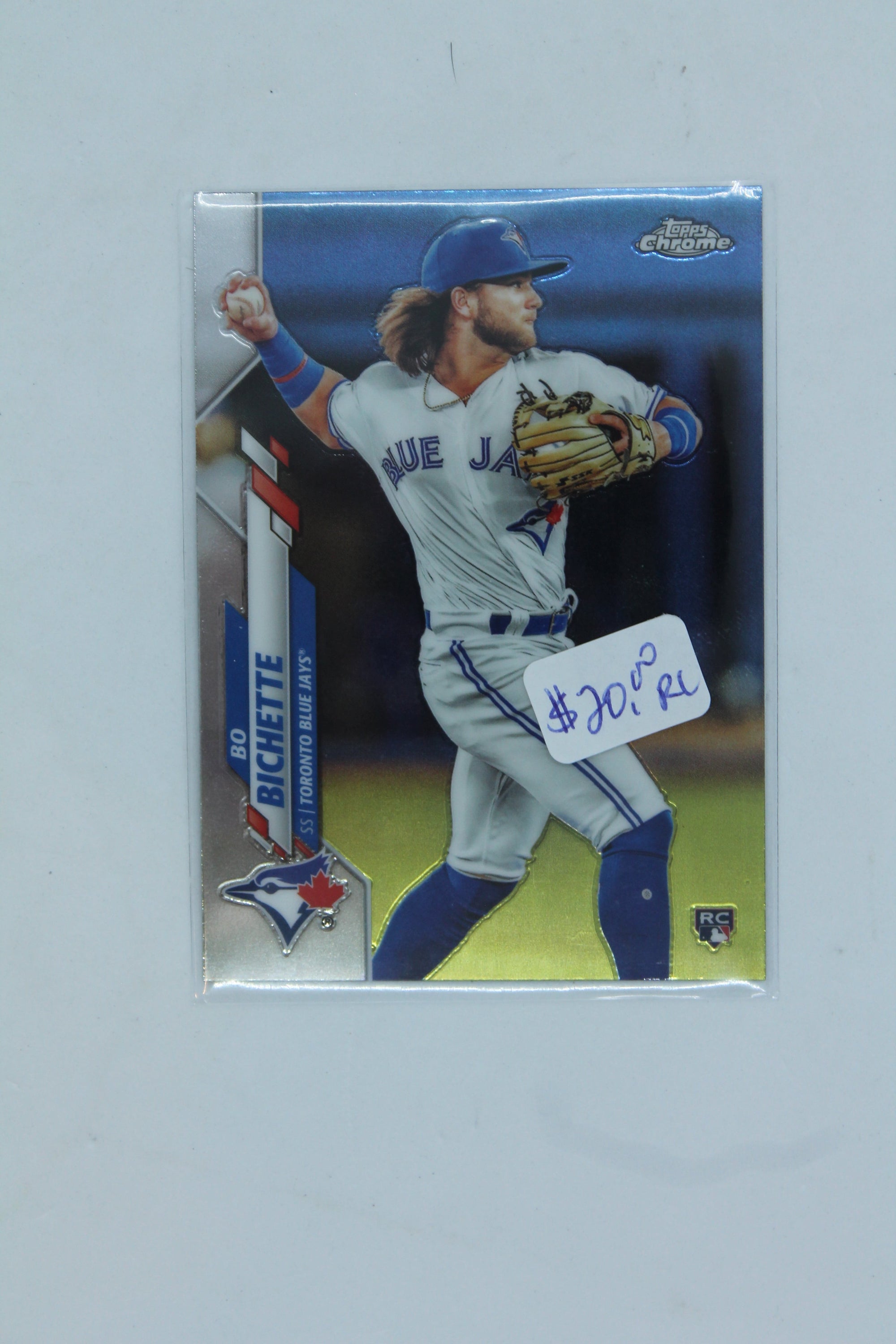 Bo Bichette 2020 Topps Chrome Rookie Card