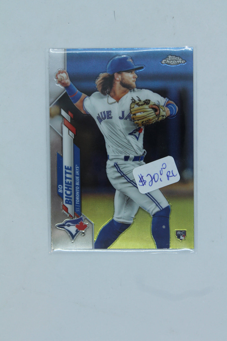 Bo Bichette 2020 Topps Chrome Rookie Card