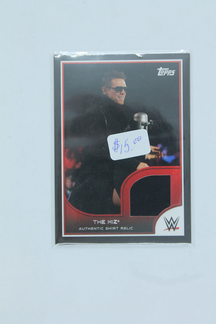 The Miz 2016 Topps WWE Road to Wrestlemania - Shirt Relics #_THMI #210/350