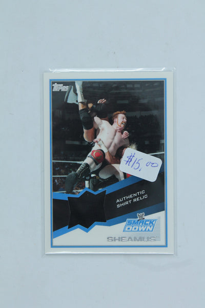 Sheamus 2013 Topps WWE - Shirt Relics #SHEA