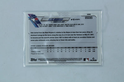 Alek Manoah 2021 Topps Chrome Update Series RC (Sale)