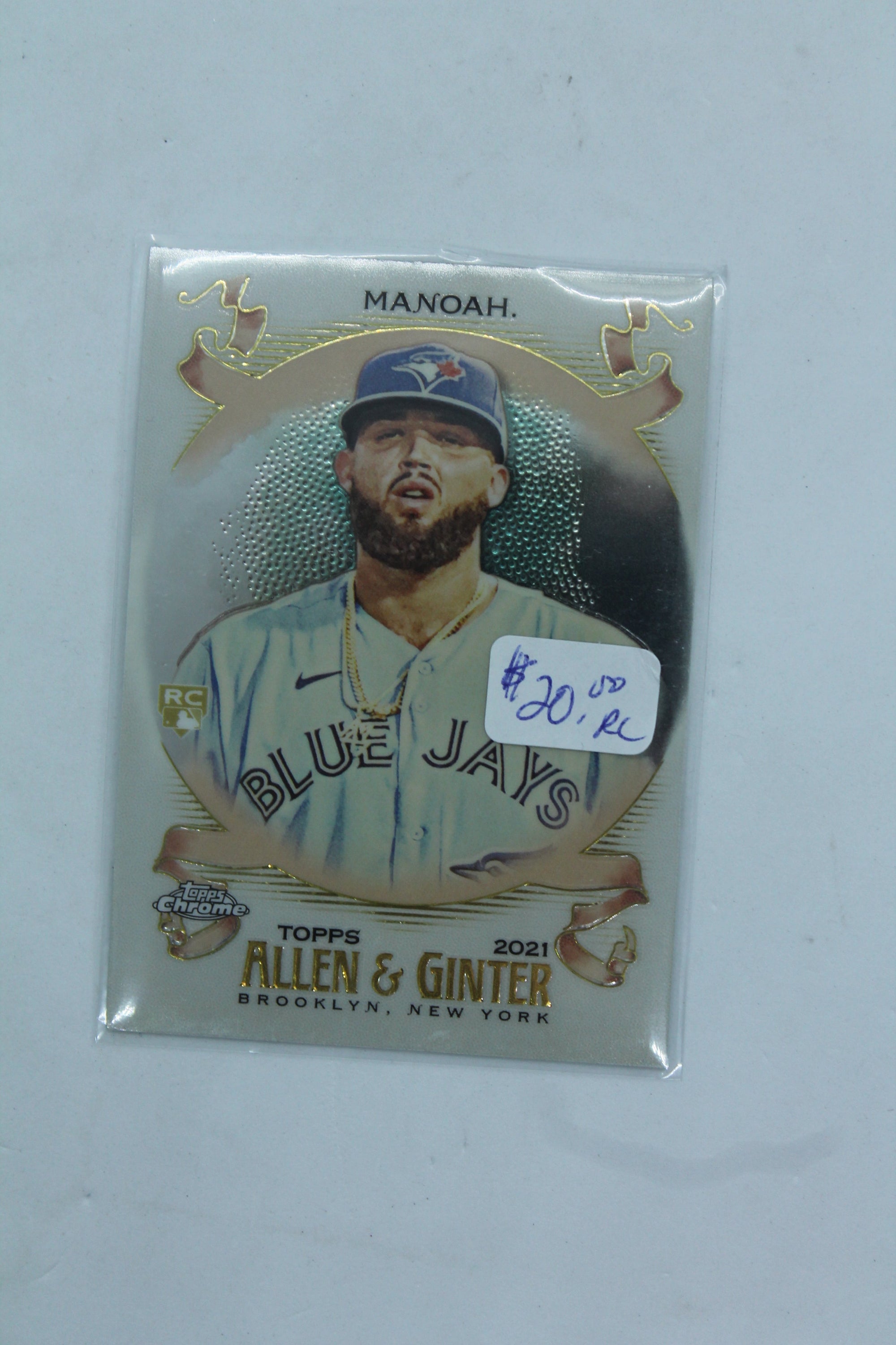 Alek Manoah 2021 Topps Allen & Ginter's Chrome RC (Sale)