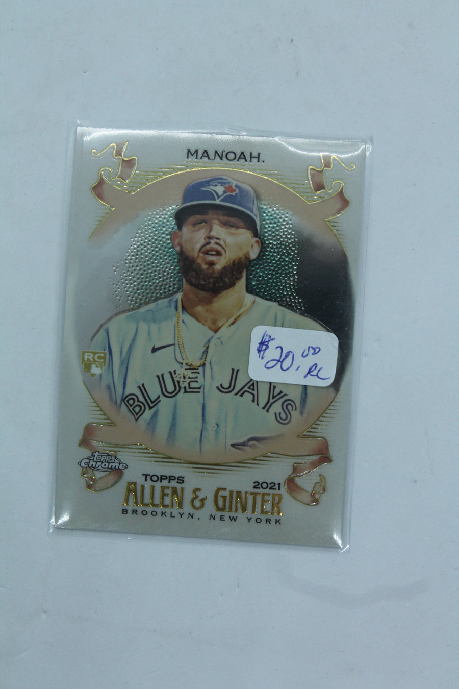 Alek Manoah 2021 Topps Allen & Ginter's Chrome RC (Sale)