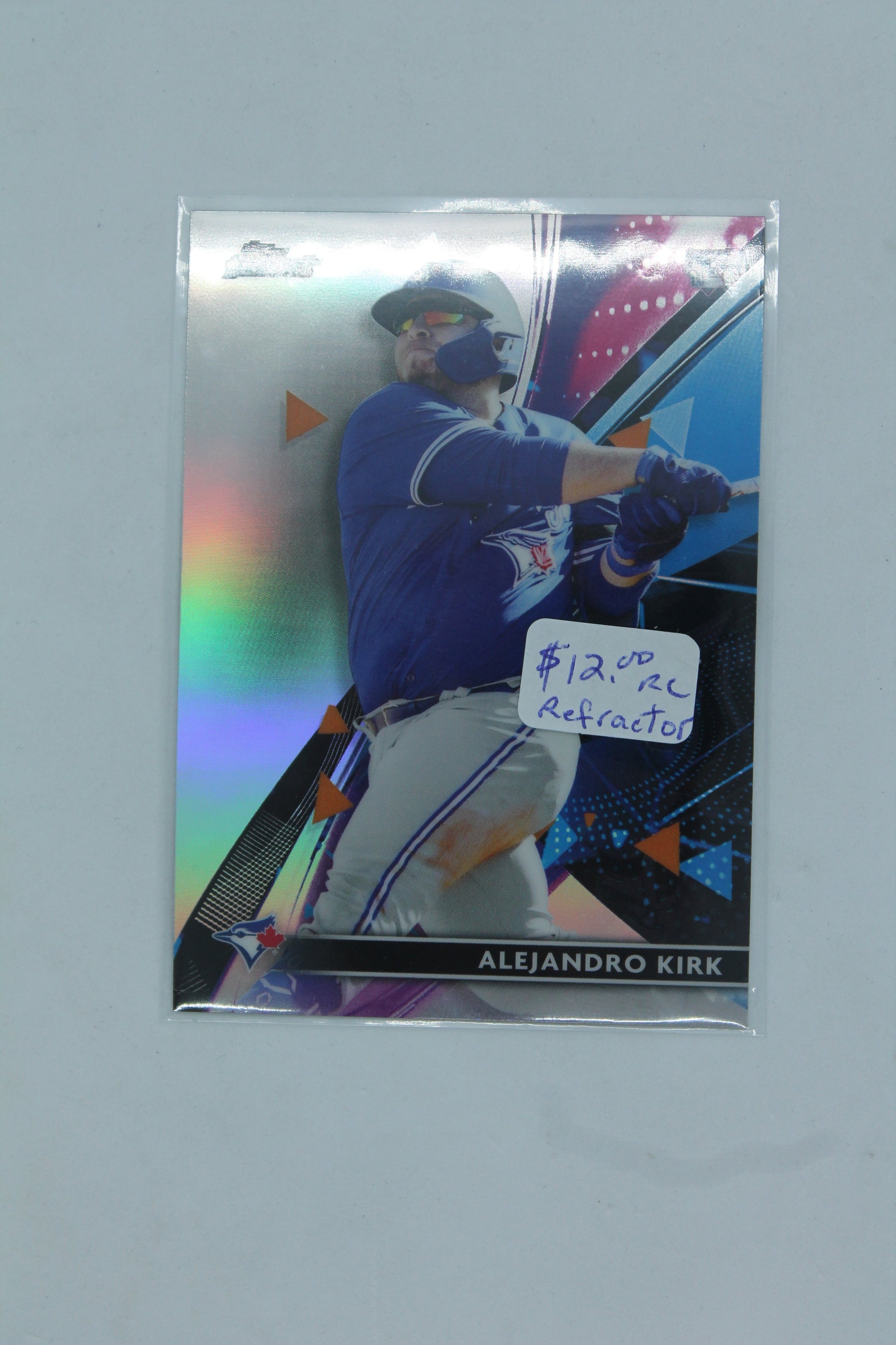 Alejandro Kirk 2021 Topps Finest Refractor Rookie Card