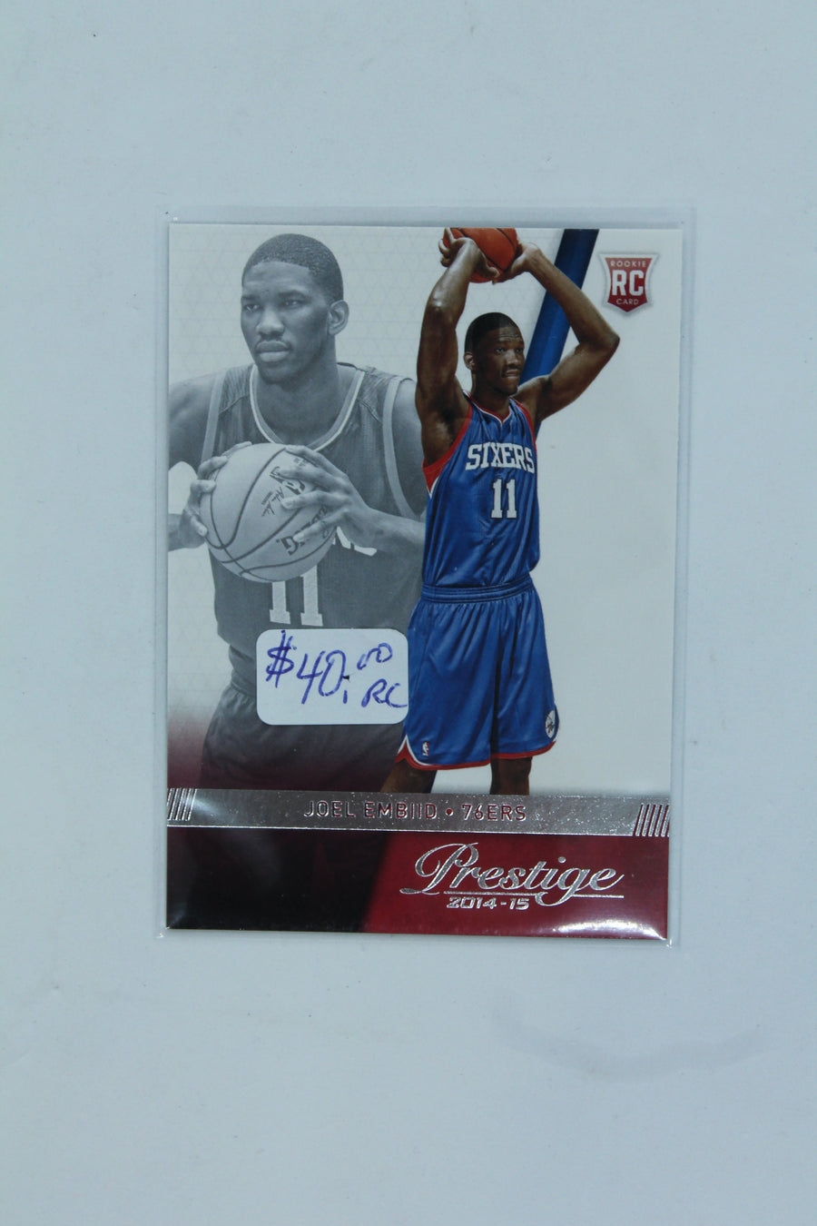 Joel Embiid  2014-15 Panini Prestige Rookie Card