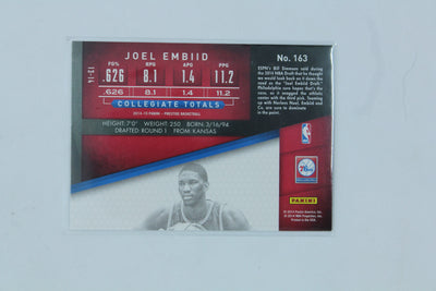 Joel Embiid  2014-15 Panini Prestige Rookie Card