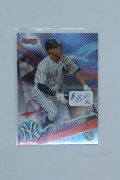 Aaron Judge 2017 Bowman's Best Rookie Card