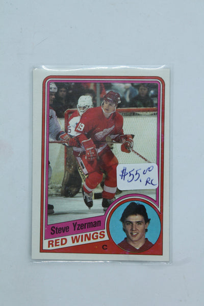 Steve Yzerman HOF 1984-85 Topps Rookie Card