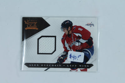 Alex Ovechkin 2010-11 Panini Luxury Suite Jersey Card #503/599