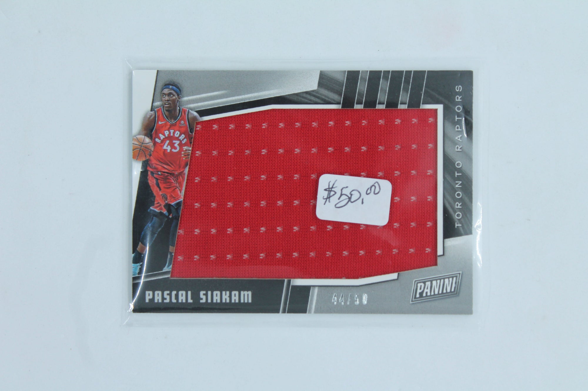 Pascal Siakam 2019 Panini Black Friday - Massive Materials #PS #44/50