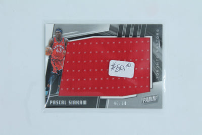 Pascal Siakam 2019 Panini Black Friday - Massive Materials #PS #44/50