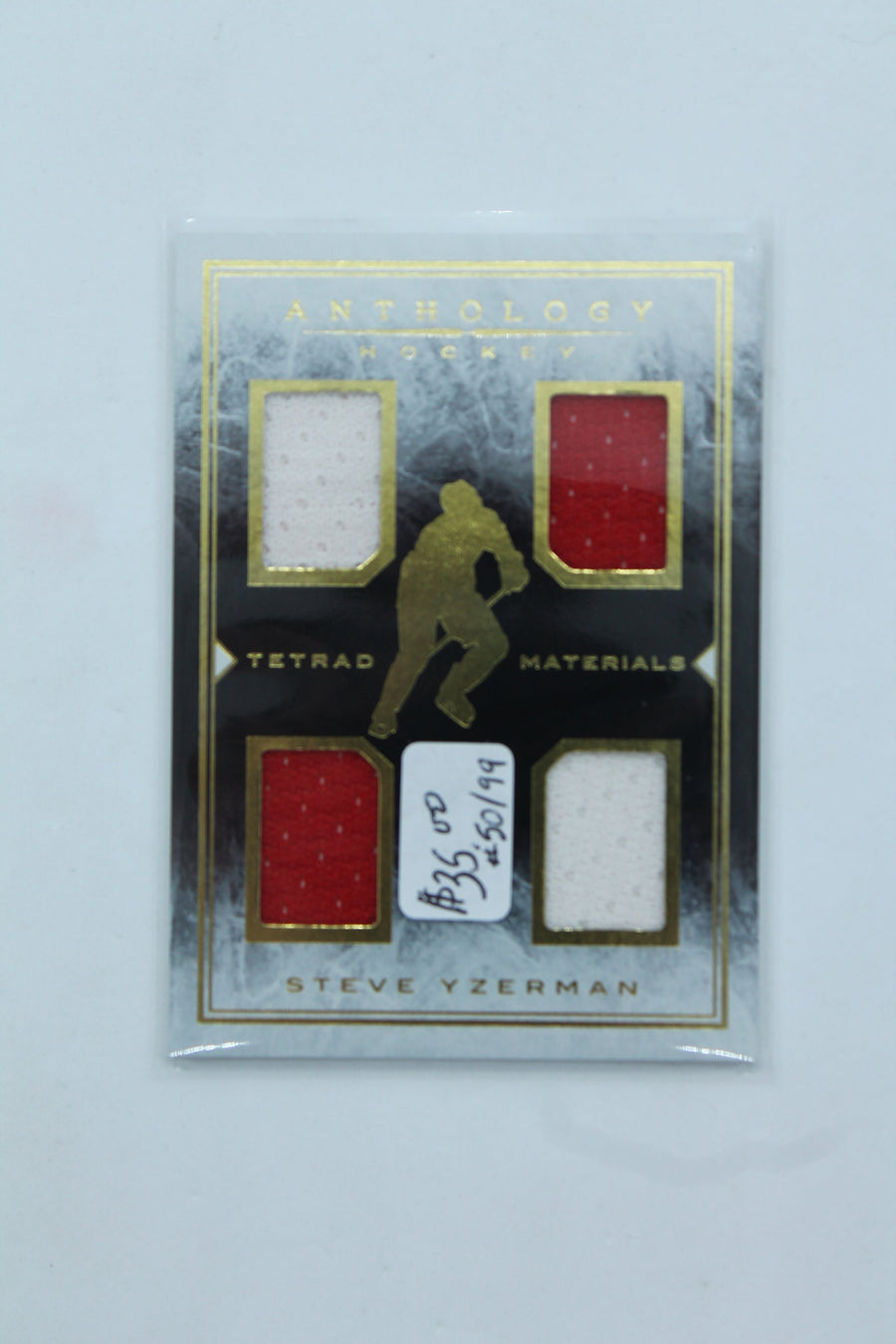 Steve Yzerman 2015-16 Panini Anthology - Tetrad Materials - #TM-31  #50/99  HOF HOF