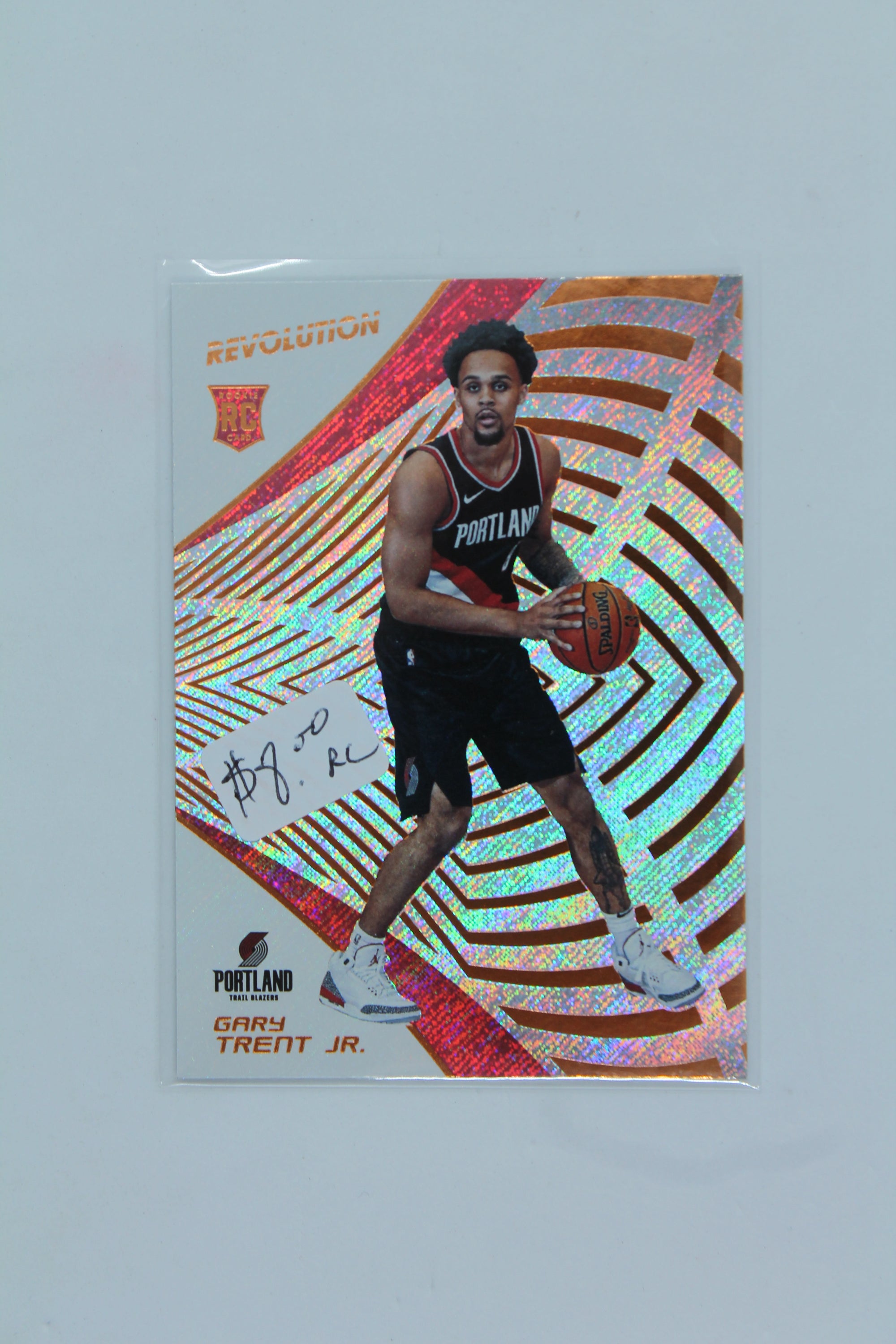 Gary Trent Jr. 2018-19 Panini Revolution Rookie Card