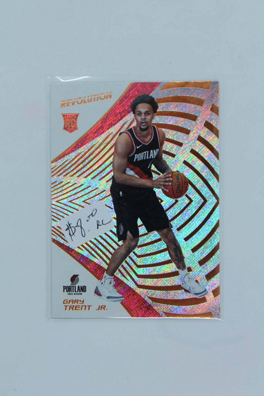 Gary Trent Jr. 2018-19 Panini Revolution Rookie Card