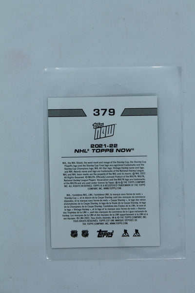 Moritz Seider 2021-22 Topps Now NHL Stickers - Rookie Year