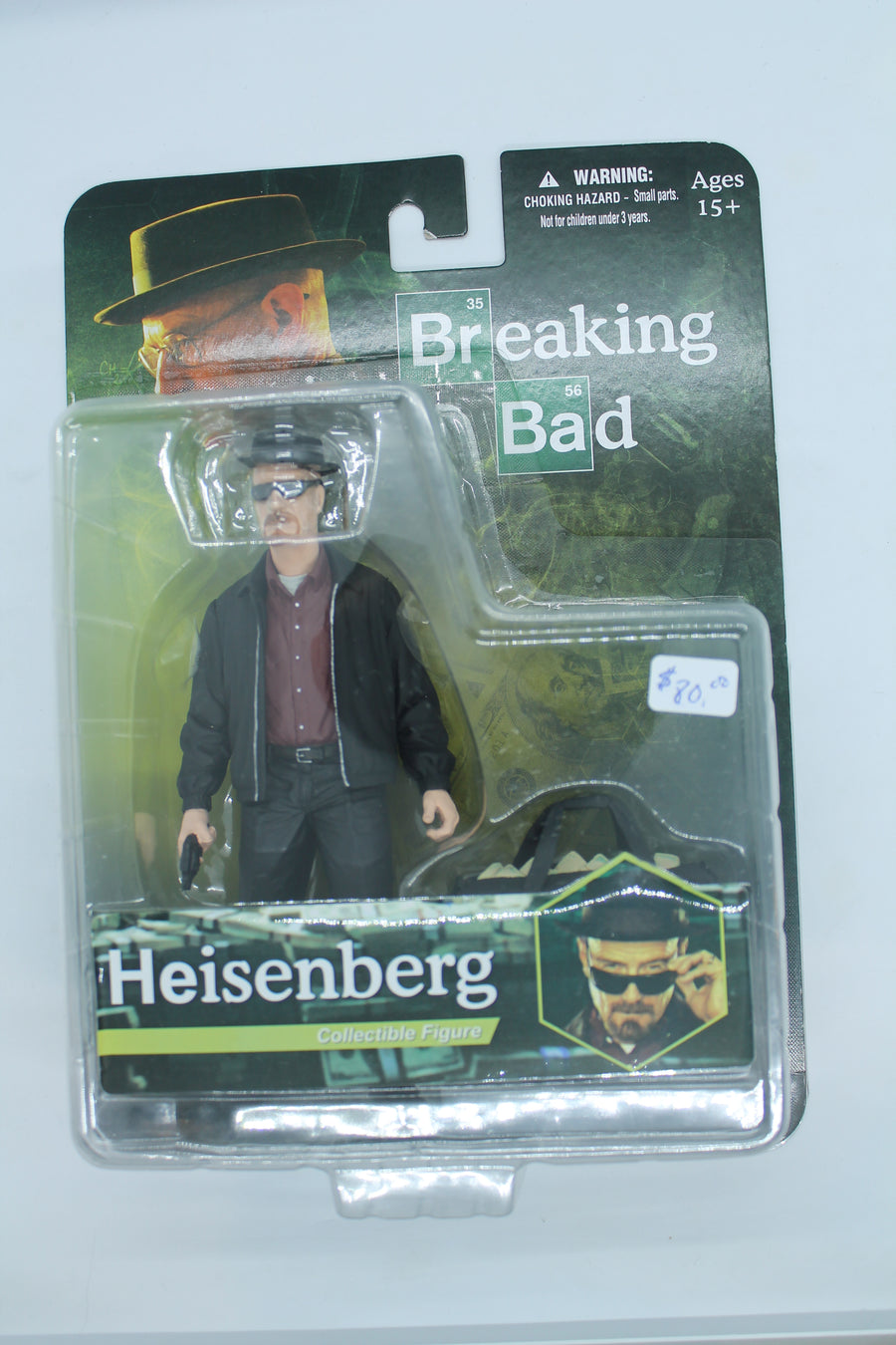 Breaking Bad Heisenberg 6" MezcoToyz Collectible Figure (black jacket)