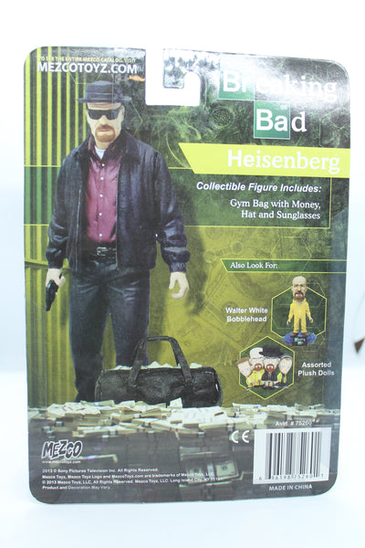 Breaking Bad Heisenberg 6" MezcoToyz Collectible Figure (grey jacket-variant)
